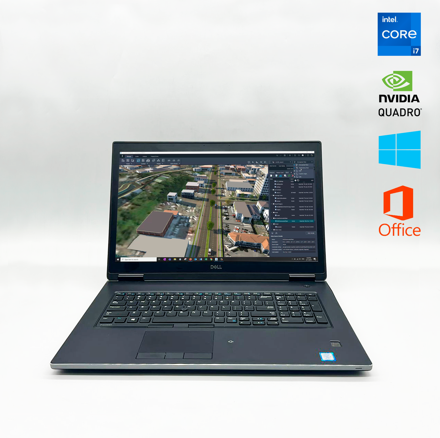 DELL PRECISION 7730 INTEL CORE I7 (8VA GEN)