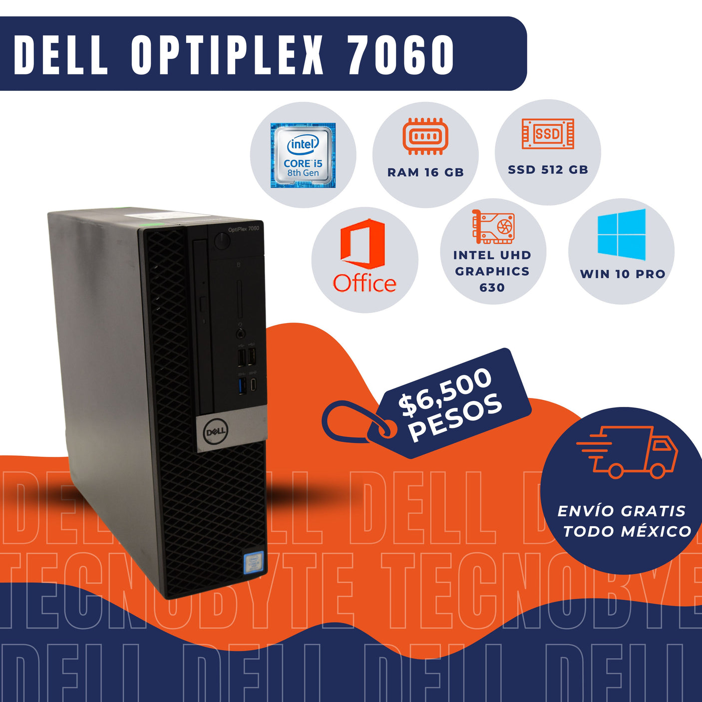 DELL OPTIPLEX 7060 INTEL CORE i5 (8VA)